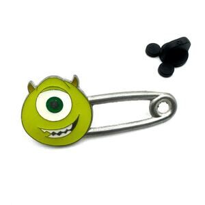 Disney Monsters Inc Mike Wazowski Safety Pin Disney Trading Pin